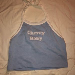 NWT Cherry Baby Halter